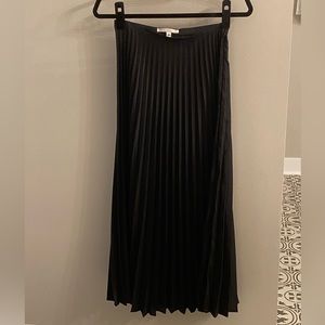 Rebecca Taylor Black Pleated Skirt, Size 4